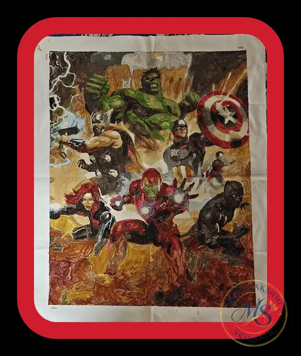 Avengers Superheroes Painting — painting by Mahalakshmi Srikanth