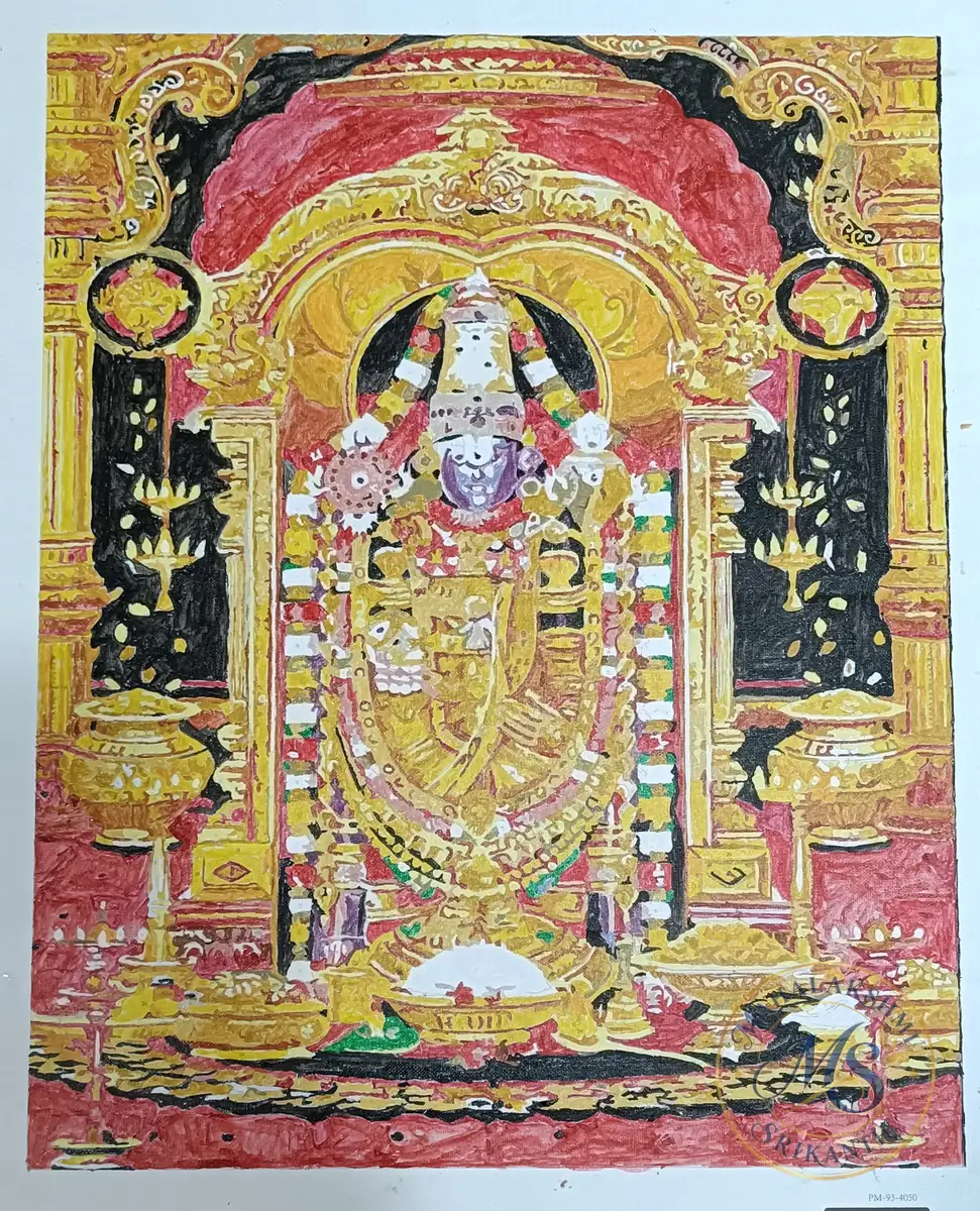 Lord Venkateswara Painting — painting by Mahalakshmi Srikanth