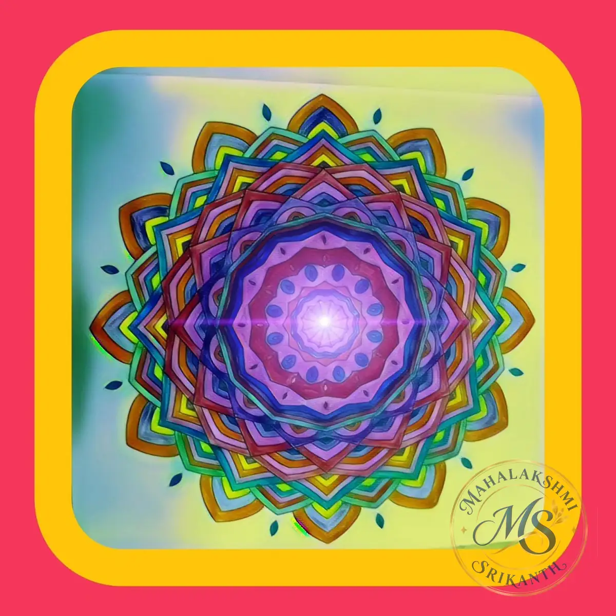 Mandala Art — mandala by Mahalakshmi Srikanth