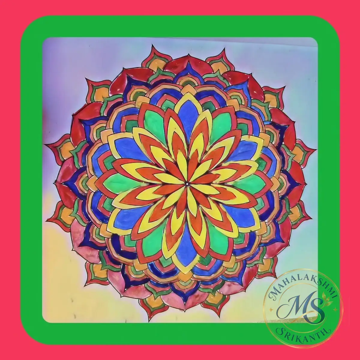 Mandala Art — mandala by Mahalakshmi Srikanth
