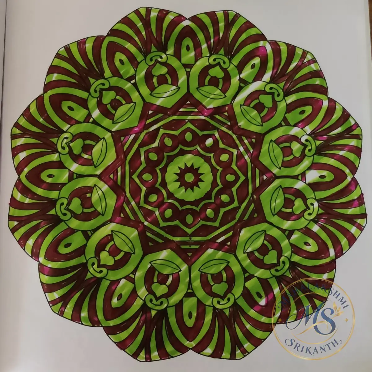 Mandala Art — mandala by Mahalakshmi Srikanth