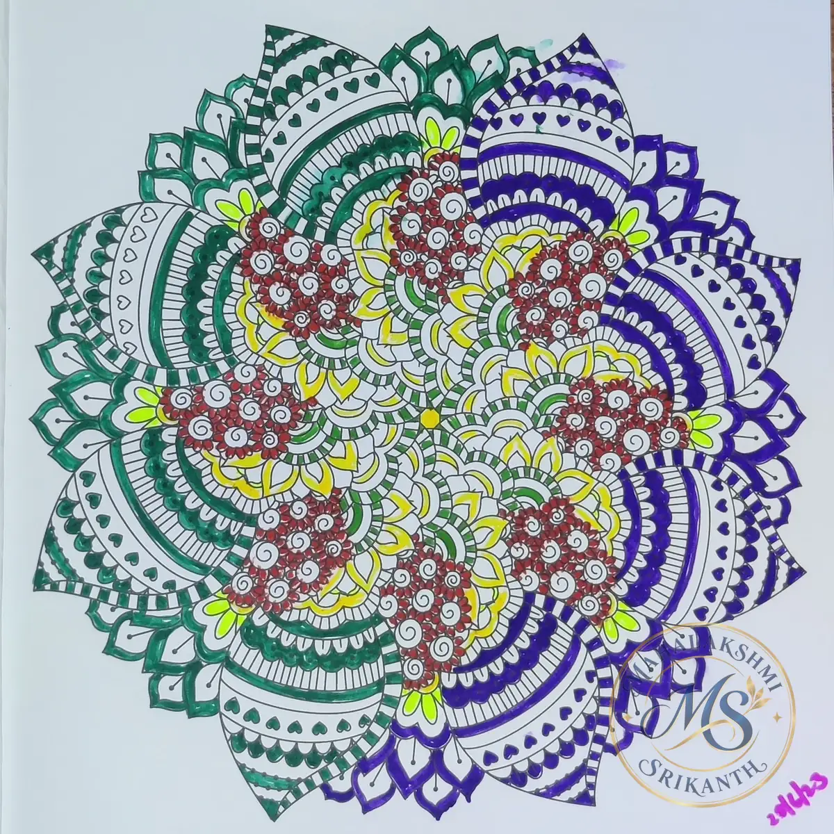 Mandala Art — mandala by Mahalakshmi Srikanth