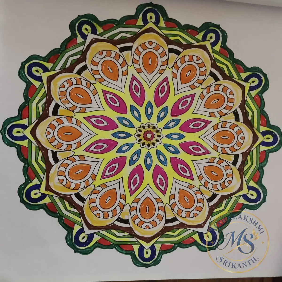 Mandala Art — mandala by Mahalakshmi Srikanth