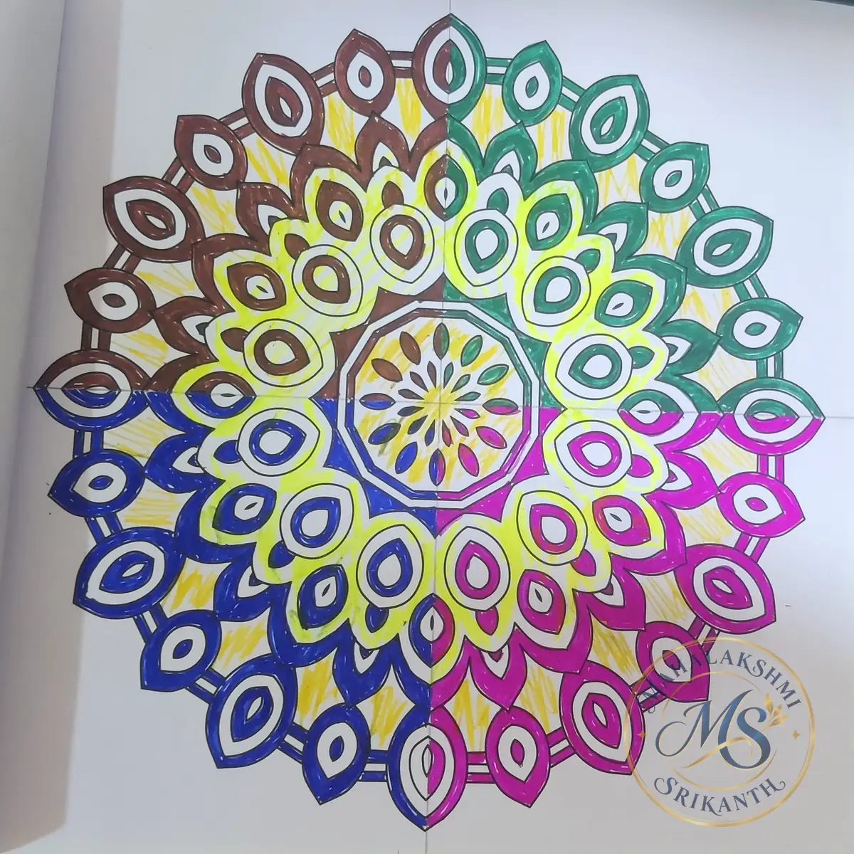 Mandala Art — mandala by Mahalakshmi Srikanth