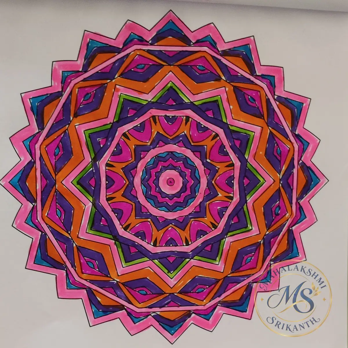 Mandala Art — mandala by Mahalakshmi Srikanth