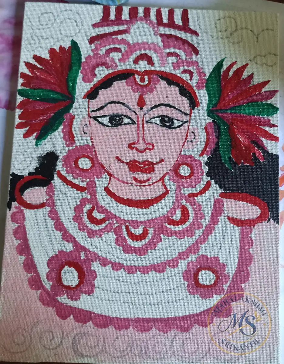 Murali Art — painting by Mahalakshmi Srikanth