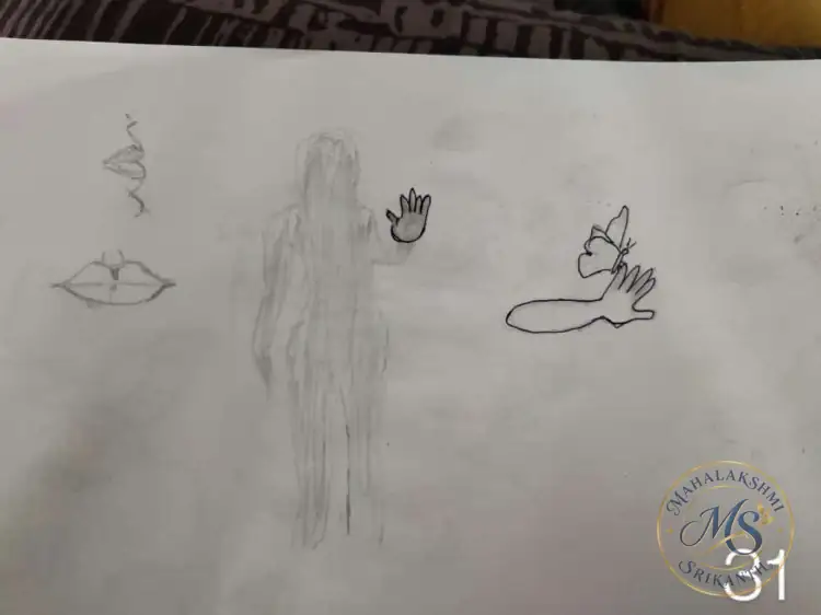 Shadow Art — drawing by Mahalakshmi Srikanth