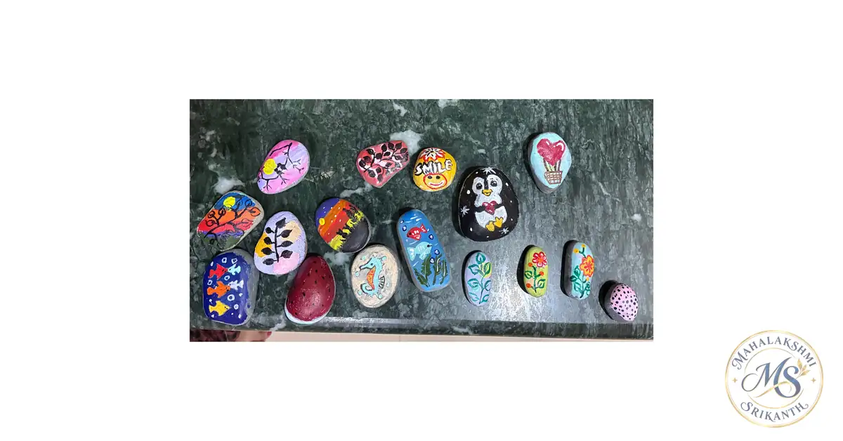 Stone Painting — painting by Mahalakshmi Srikanth