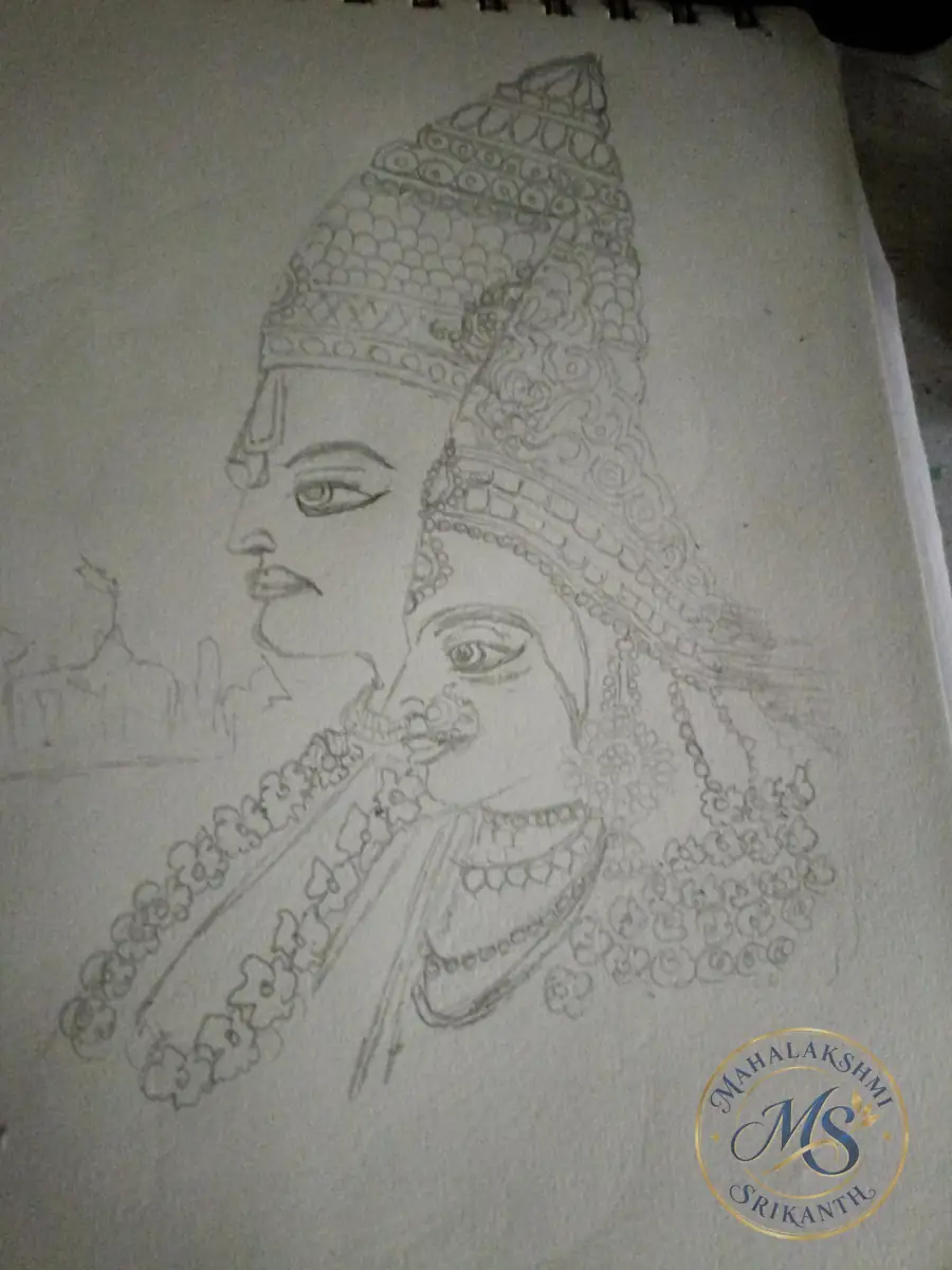 Vithal Rakumai Sketch — drawing by Mahalakshmi Srikanth