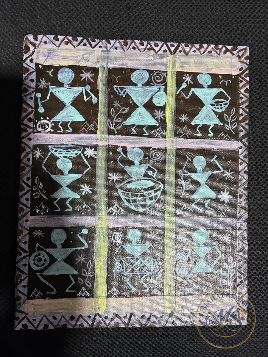 Warli Art Panels — painting by Mahalakshmi Srikanth