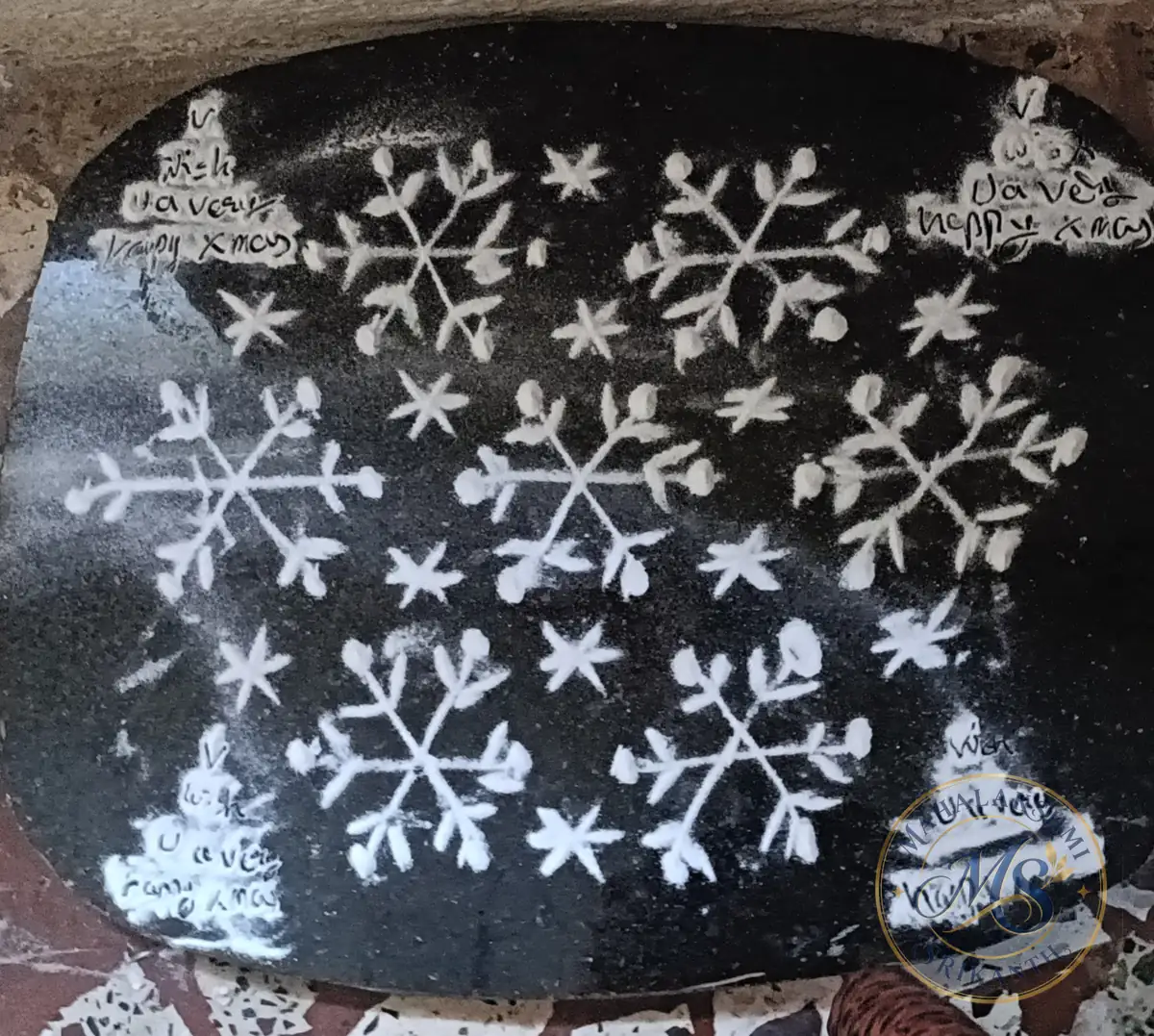 Xmas Rangoli — rangoli by Mahalakshmi Srikanth